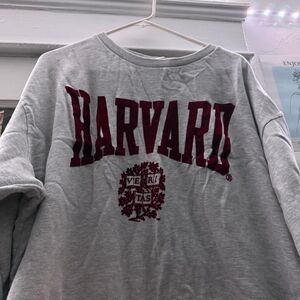 H-m-plus Women's Grey and Red Jumper